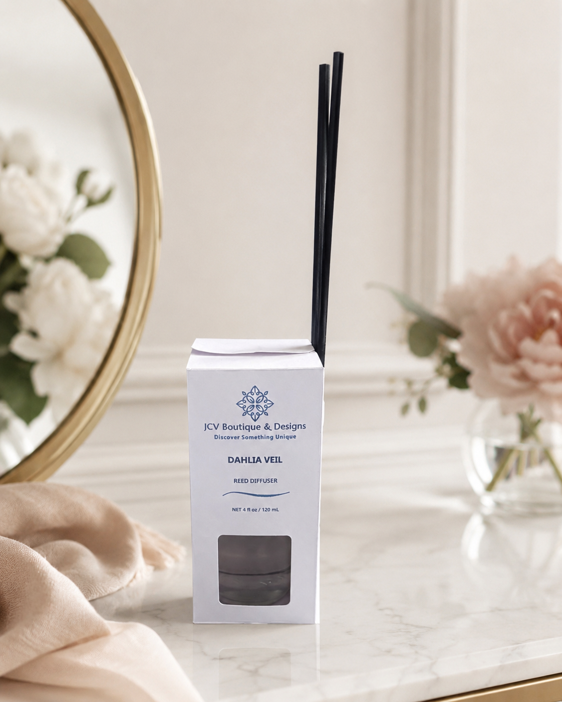 Dahlia Veil Reed Diffuser