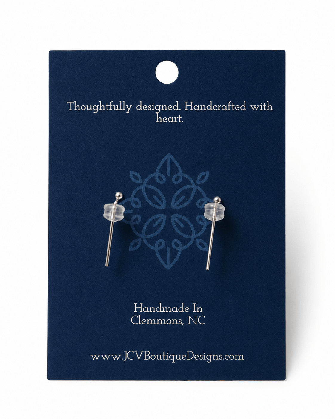 Silver Starfish Black Acrylic Dangle Earrings