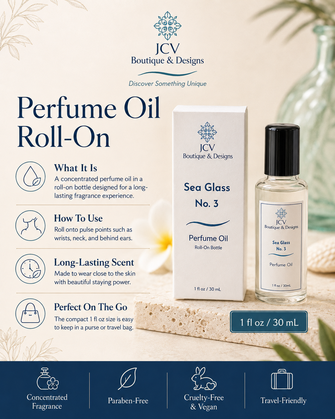 Velvet Cashmere Perfume Oil 30mLRoll on