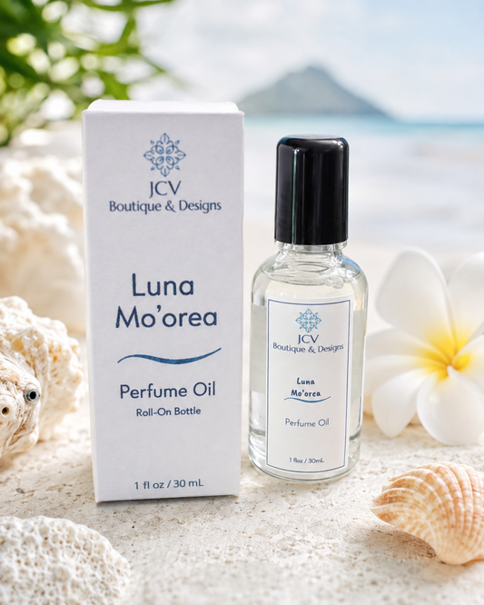 Luna Mo'orea Perfume Oil Roll on Bottle 30 mL