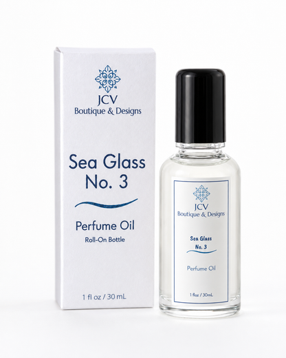 Sea Glass No. 3 Perfume Oil Roll on Bottle 30 mL