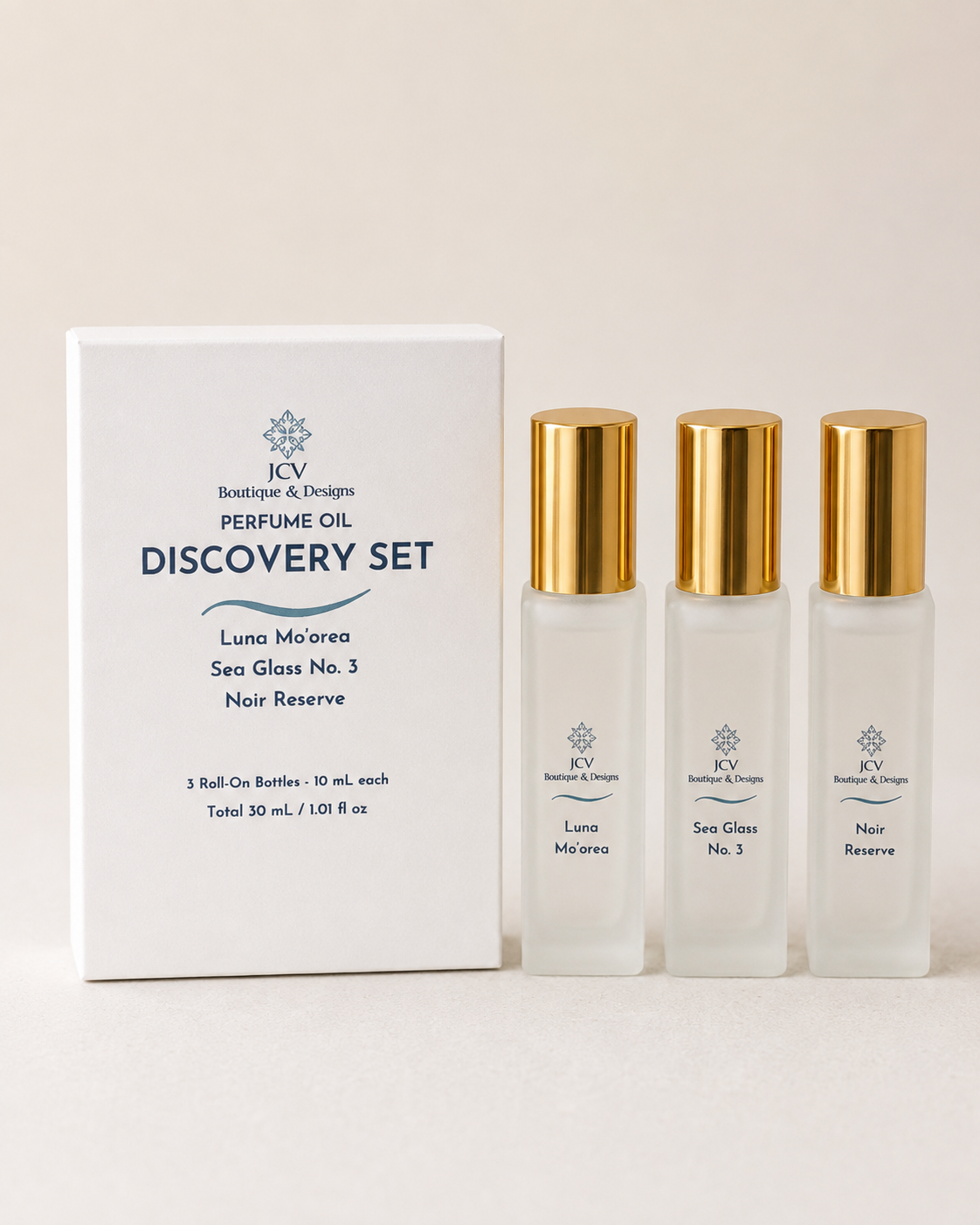 Perfume Oil Discovery Trio — 3 × 10 mL Roll-Ons