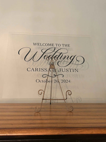 Personalized Wedding Sign