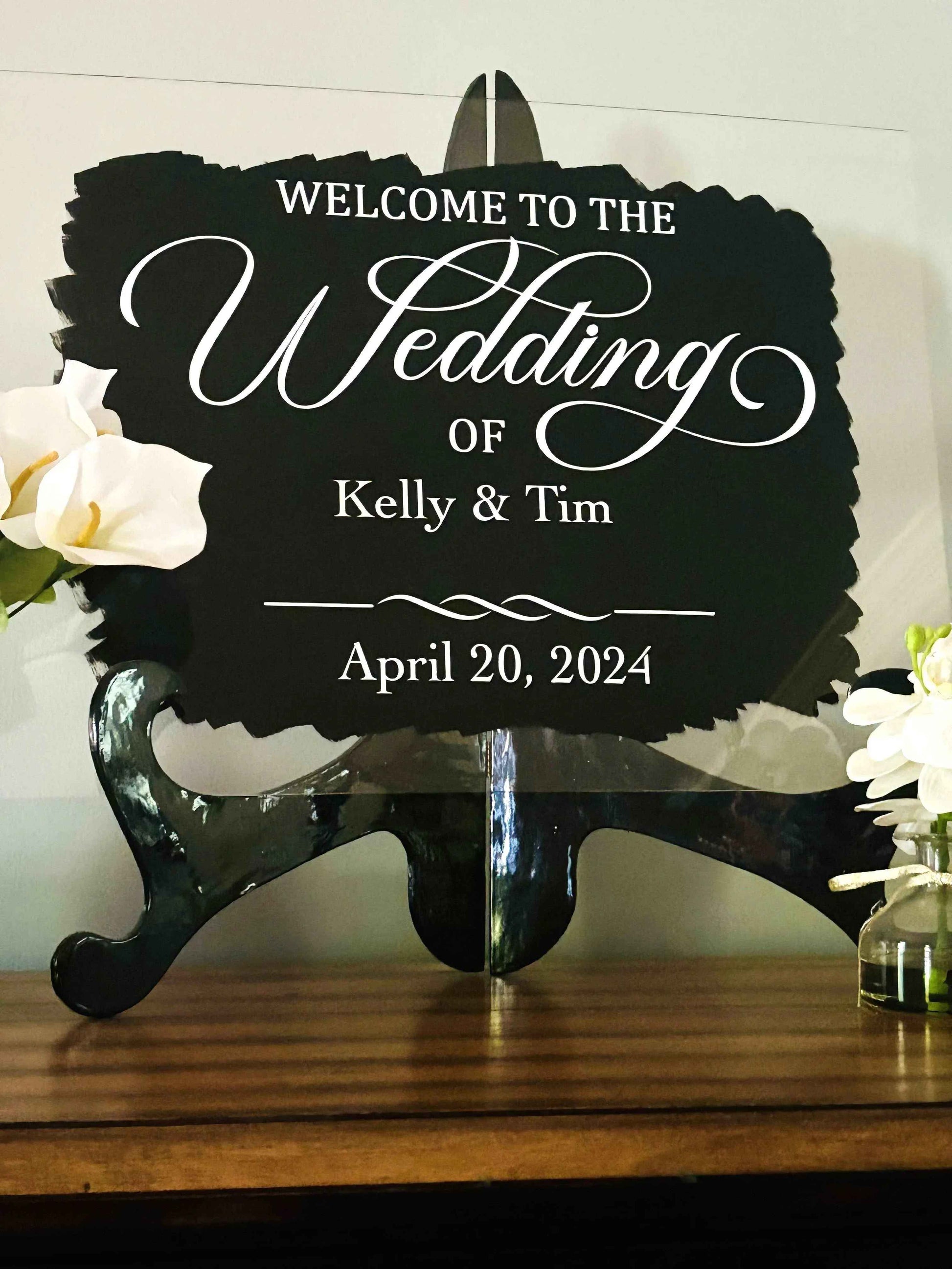 Personalized Wedding Sign