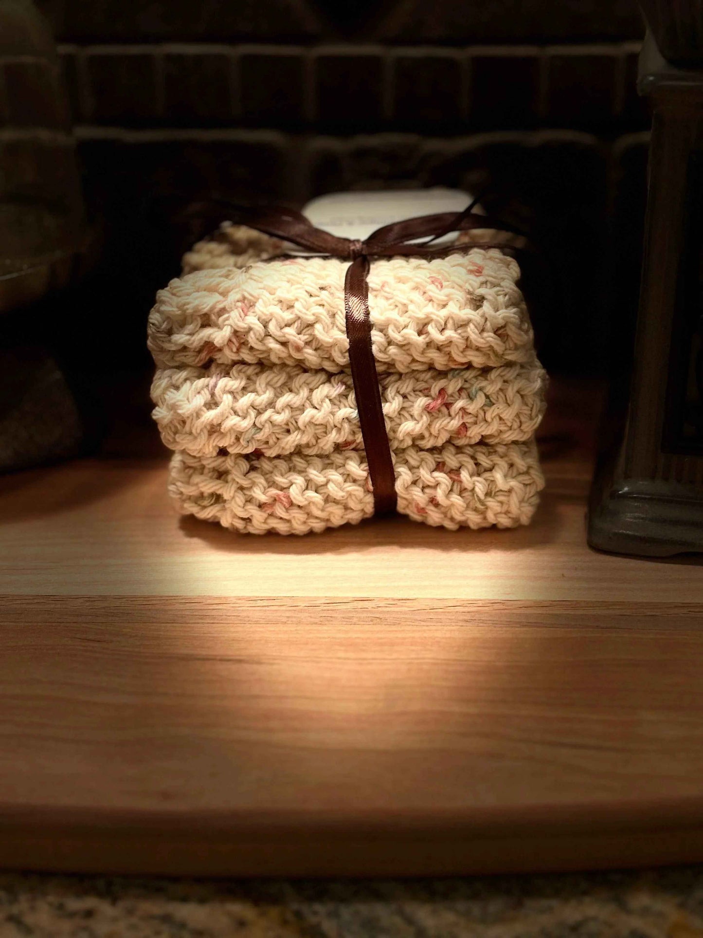 Handmade Cotton Cloths - The Cozy Tweed Trio
