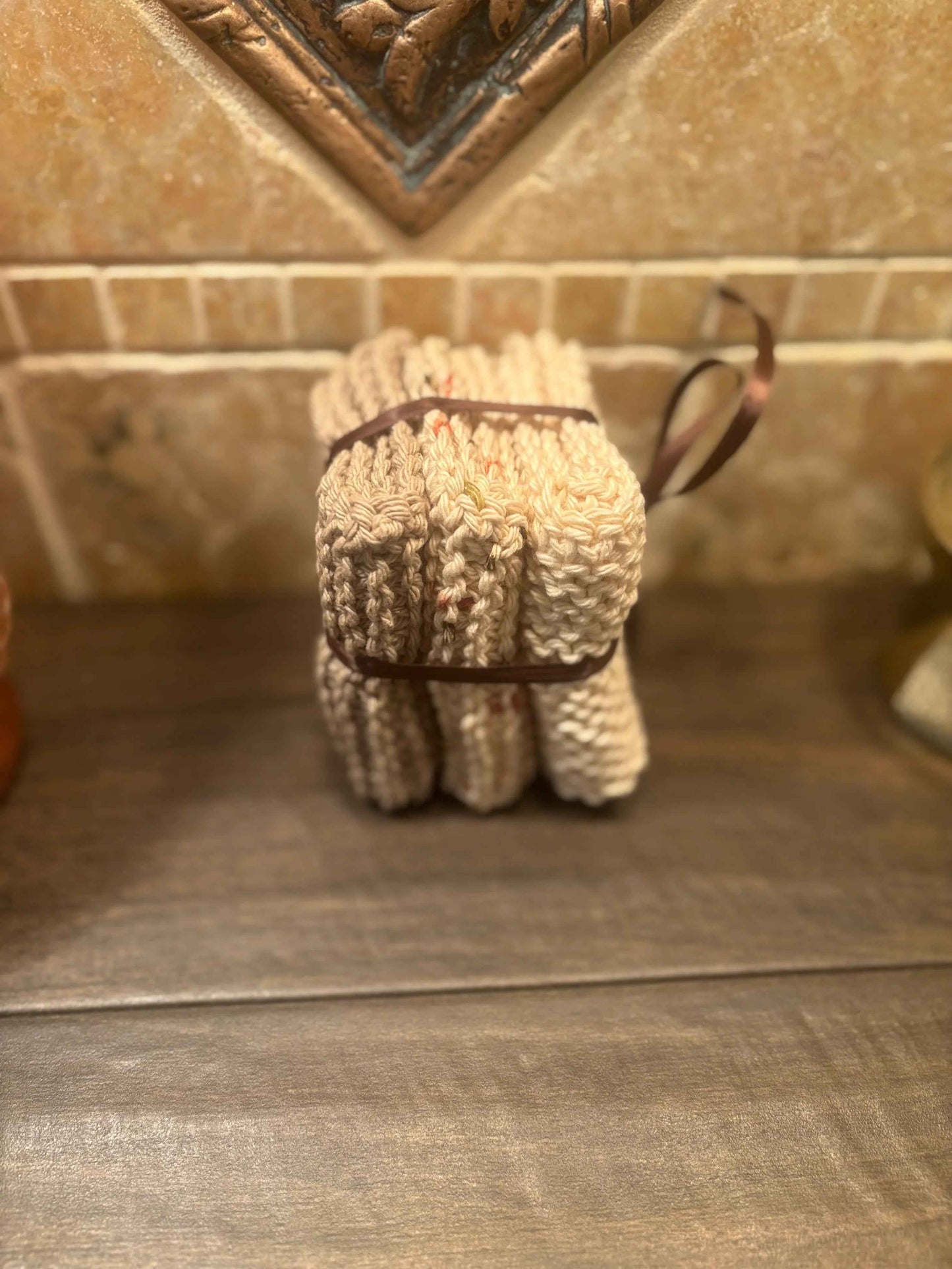 Handmade Cotton Cloths - The Autumn Fleck Trio