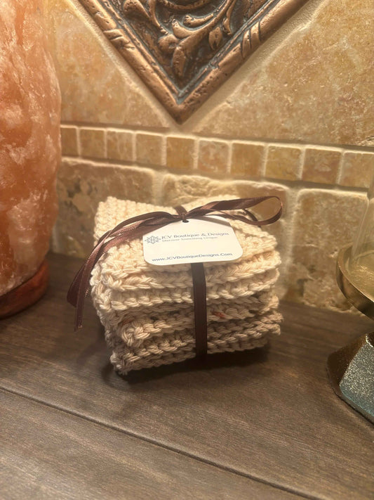 Handmade Cotton Cloths - The Autumn Fleck Trio
