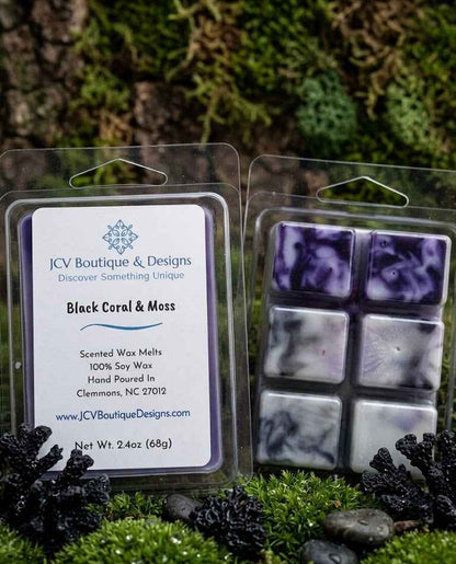 Black Coral & Moss Premium Soy Wax