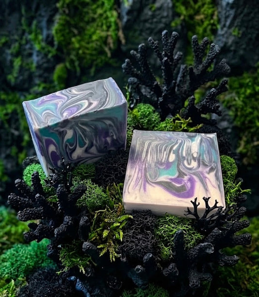 Black Coral & Moss Artisan Bar Soap