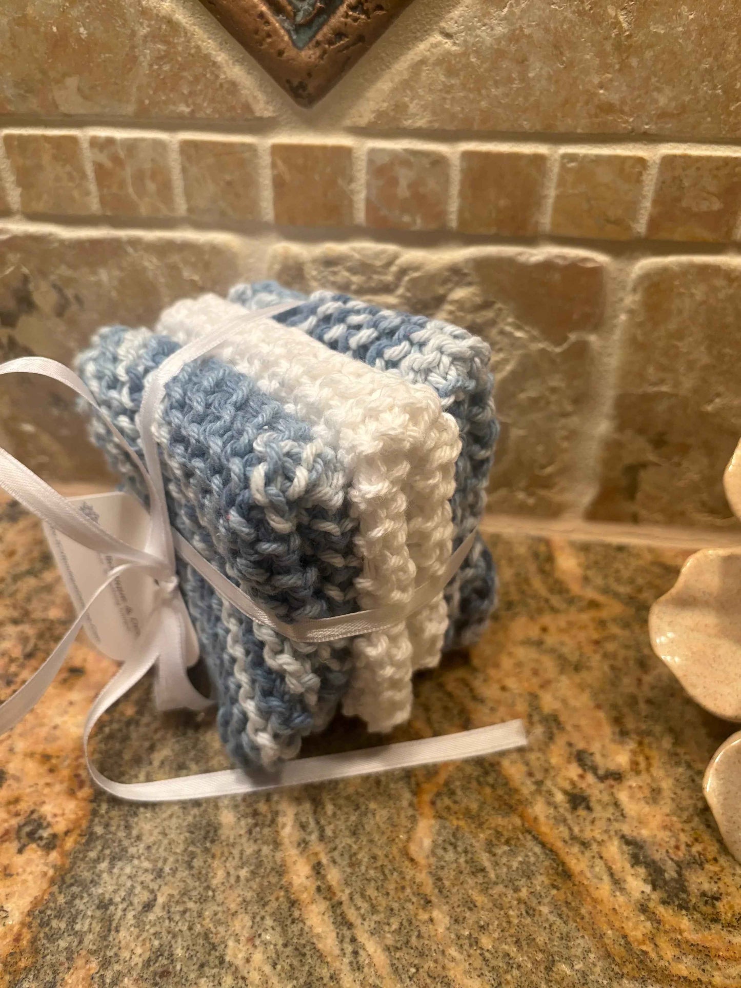 Handmade Cotton Cloths - The Coastal Breeze Trio