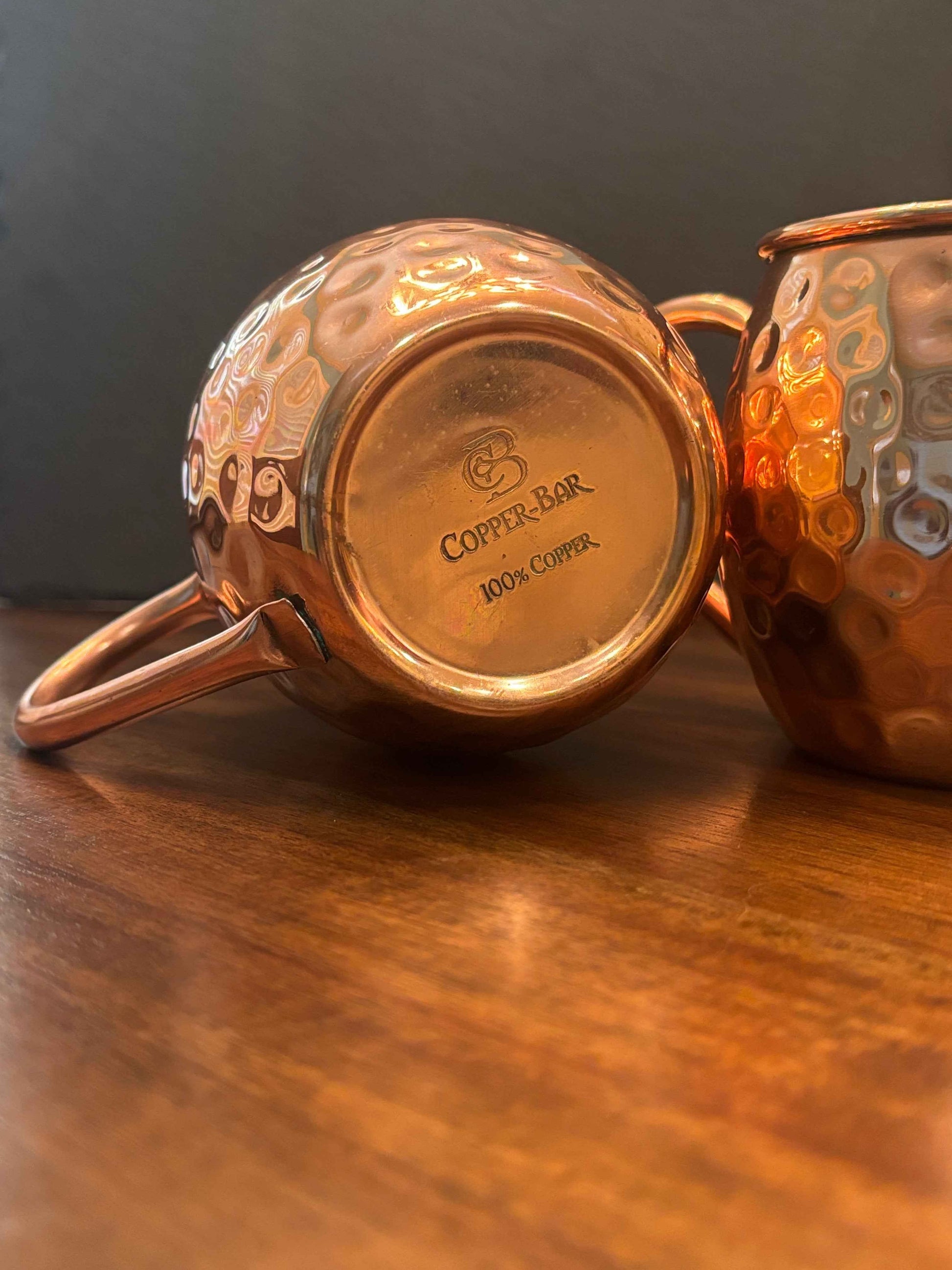 Premium 100 Copper Moscow Mule Cocktail Gift Set