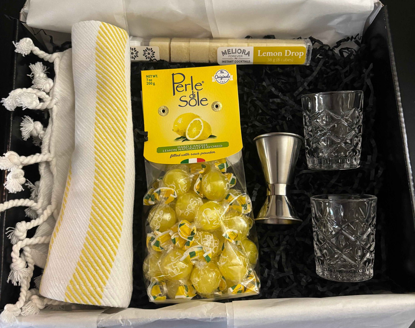 Lemon Drop Cocktail Gift Set
