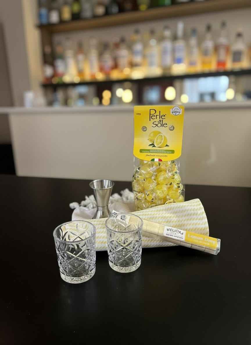 Lemon Drop Cocktail Gift Set