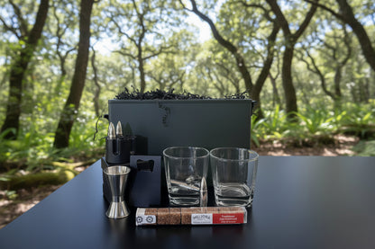 Personalized .50 Cal Ammo Can Whiskey Gift Box