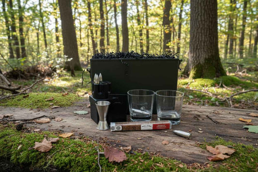 Personalized .50 Cal Ammo Can Whiskey Gift Box