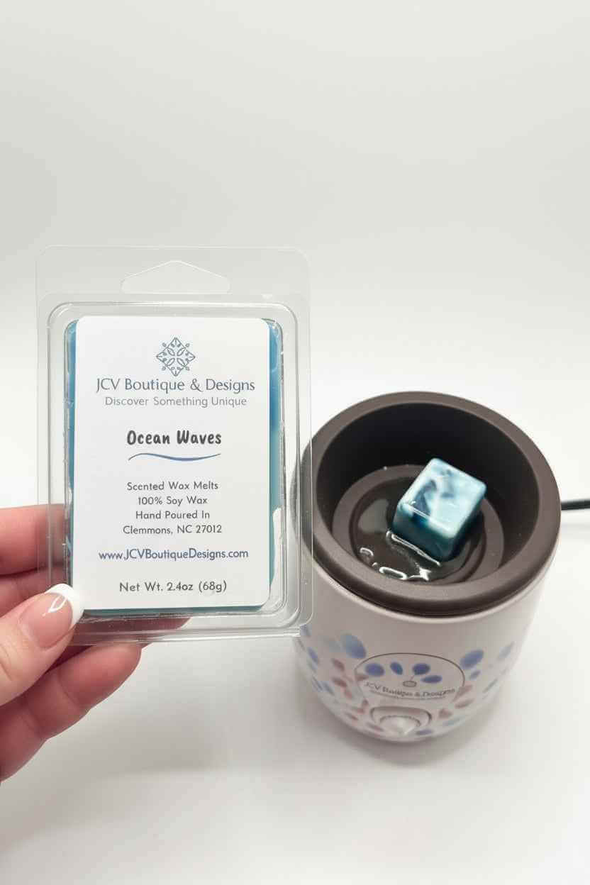 Ocean Waves Hand-Marbled Soy Wax Melts