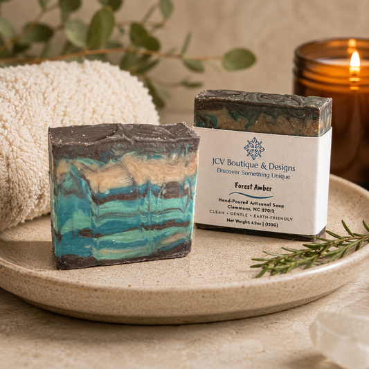 Forest Amber Artisan Bar Soap