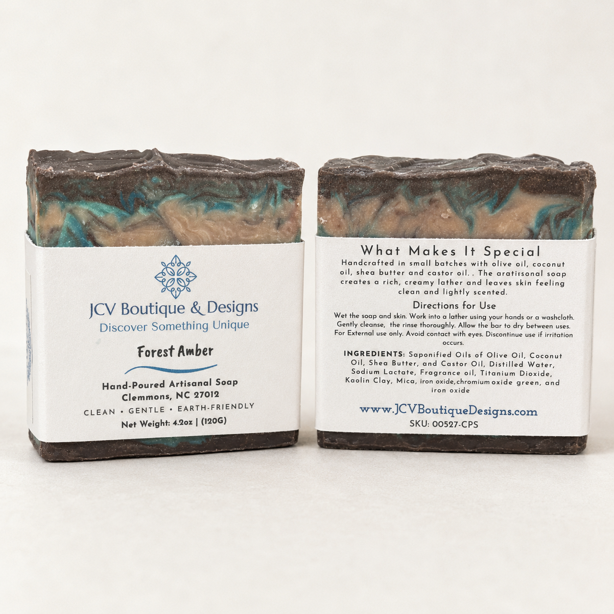Forest Amber Artisan Bar Soap
