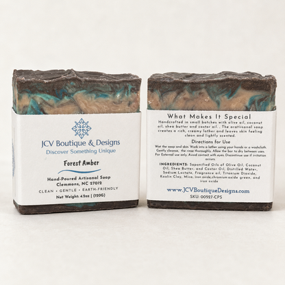 Forest Amber Artisan Bar Soap