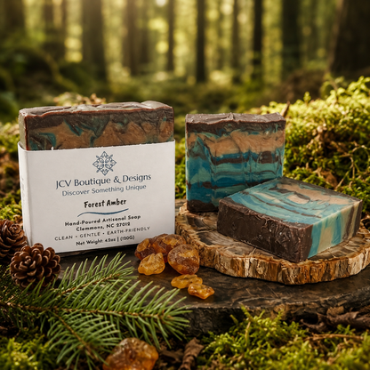 Forest Amber Artisan Bar Soap