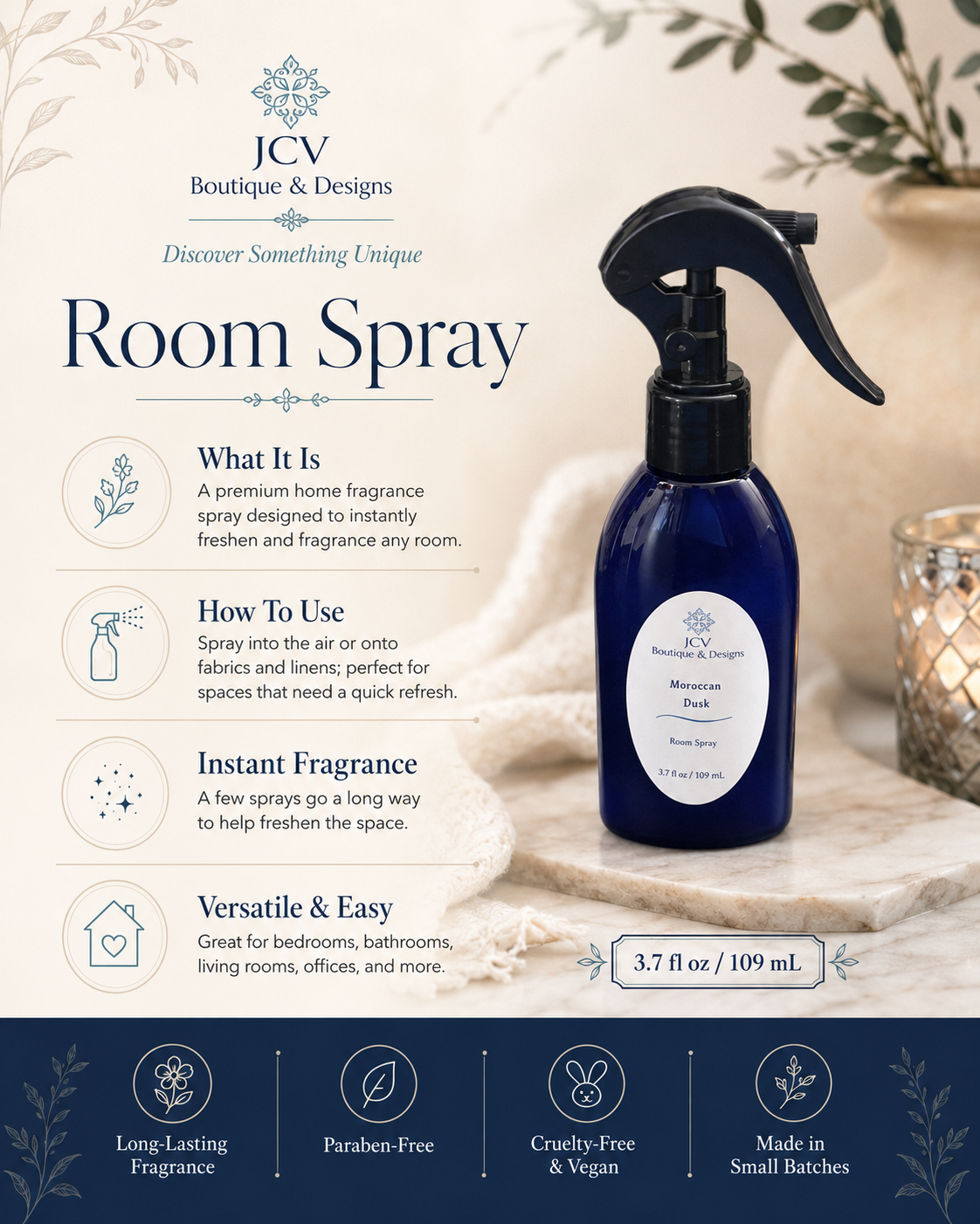 Velvet Plum Room spray