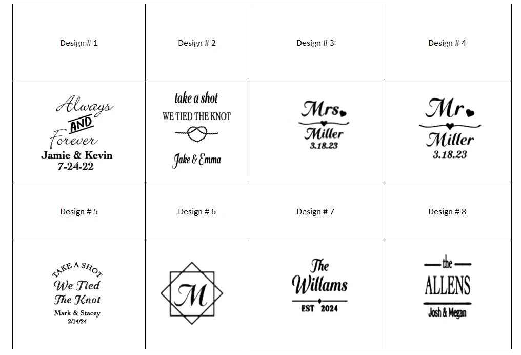 Personalized Precision Engraved Shot Glass