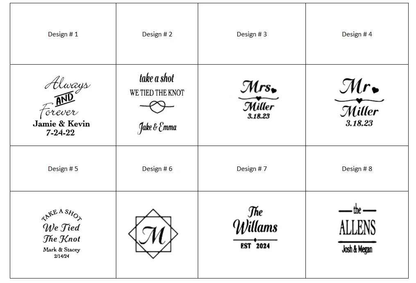 Personalized Precision Engraved Shot Glass