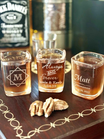 Personalized Precision Engraved Shot Glass